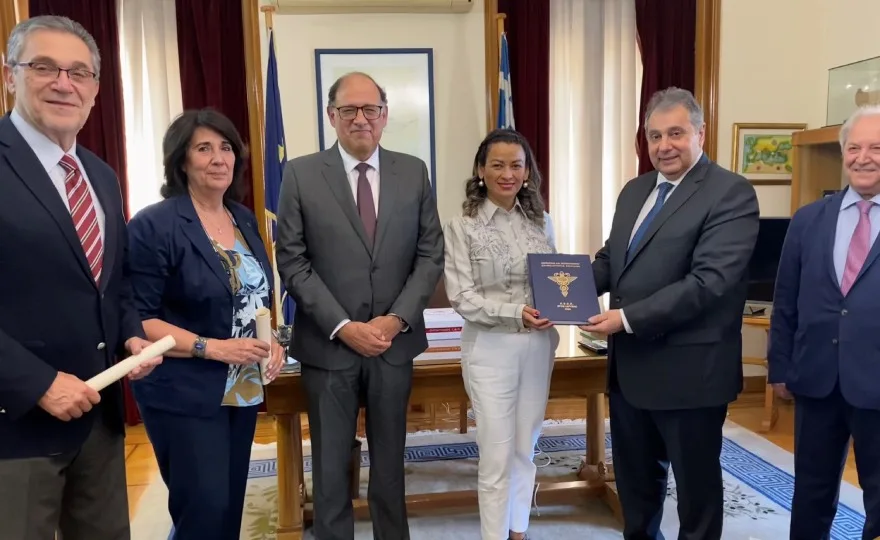 Επίσκεψη συνεργασίας του Μεξικανού Πρέσβη στο Ε.Β.Ε.Π.