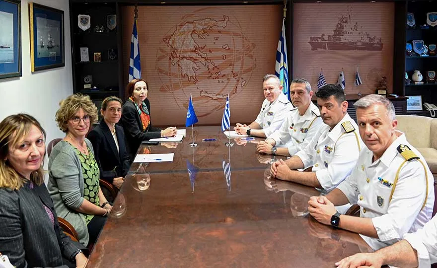 Ενίσχυση της συνεργασίας Λιμενικού Σώματος και Ύπατης Αρμοστείας του ΟΗΕ για τους πρόσφυγες