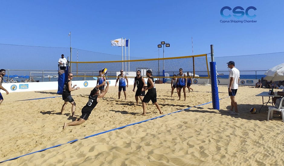 Φιλανθρωπικό Πρωτάθλημα Beach Volley από το Κυπριακό Ναυτιλιακό Επιμελητήριο