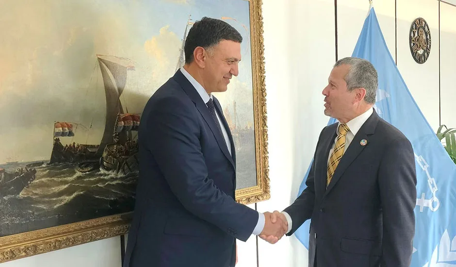 Συνάντηση Κικίλια με Arsenio Dominguez