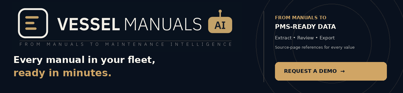 VesselManualsAI — Every manual in your fleet, ready in minutes