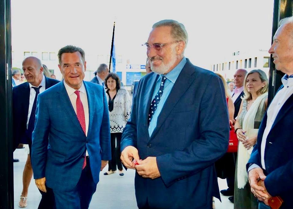 Στιγμιότυπο από την εκδήλωση εγκαινίων του νέου εργαστηρίου της Ακαδημίας ΤΕΕΝΣ