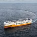 Το νέο car carrier Grande Egitto του Grimaldi Group εν πλω