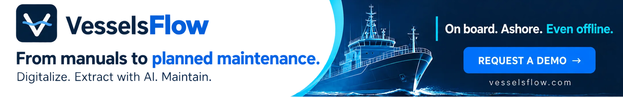VesselsFlow complete digital maintenance system for shipping