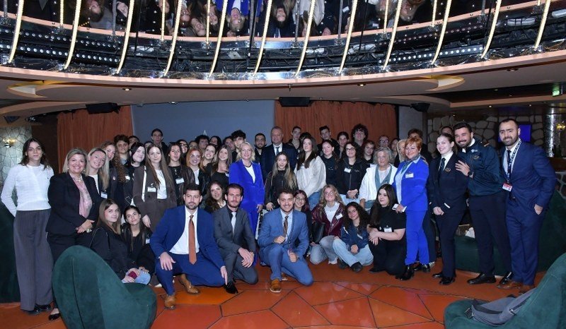 Φοιτητές του Πανεπιστημίου Πατρών στην Ημέρα Καριέρας στο MSC Fantasia